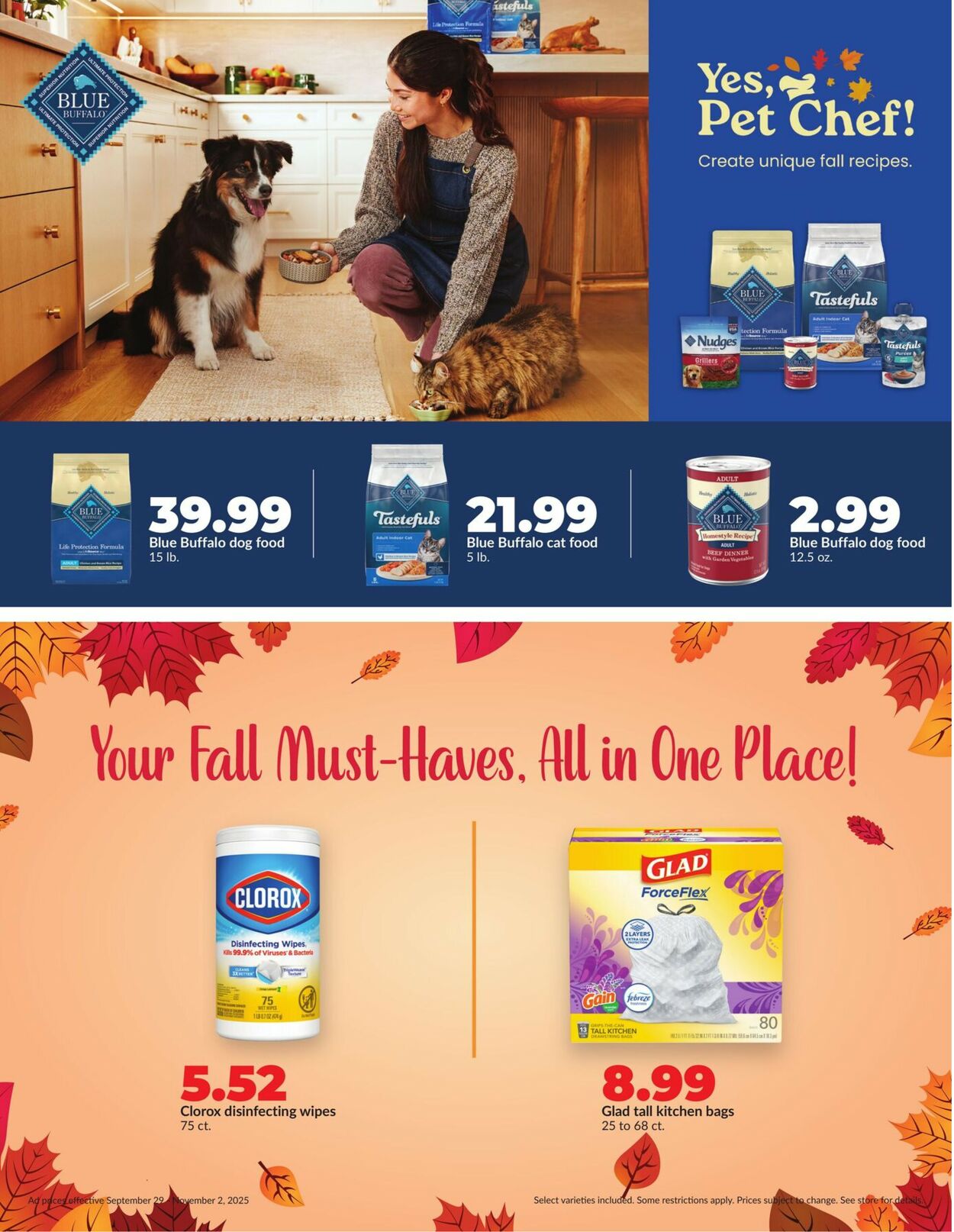 Catalogue HyVee from 09/29/2025