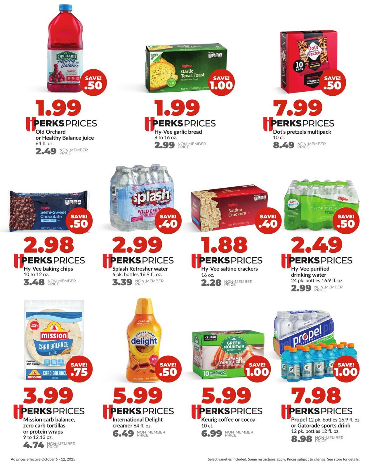 Catalogue HyVee from 10/06/2025