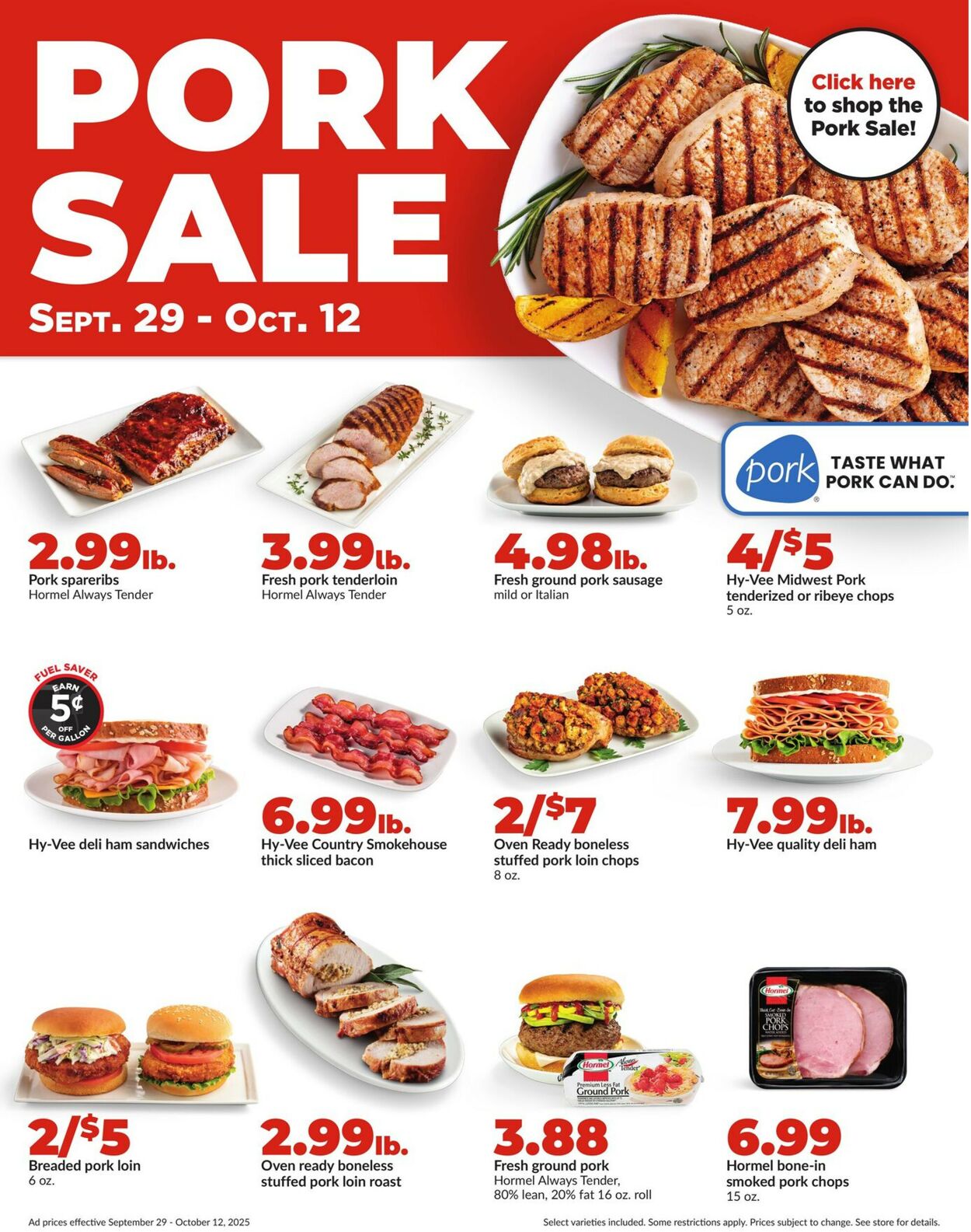 Catalogue HyVee from 10/06/2025