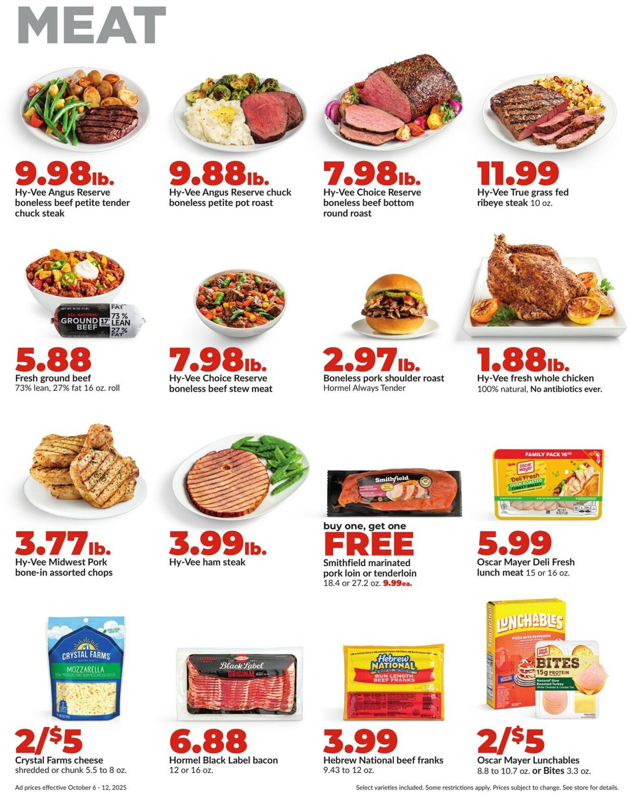 Catalogue HyVee from 10/06/2025