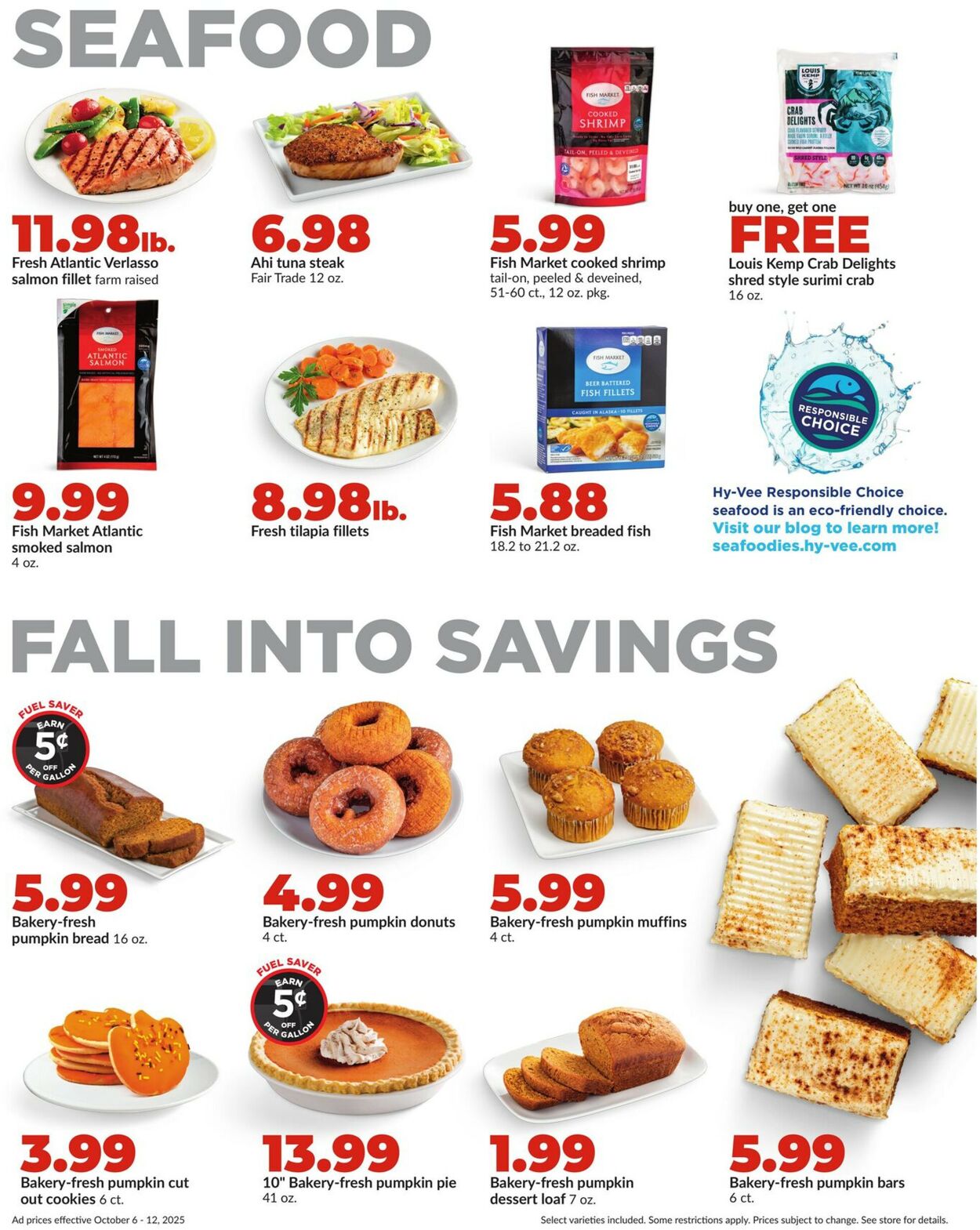 Catalogue HyVee from 10/06/2025