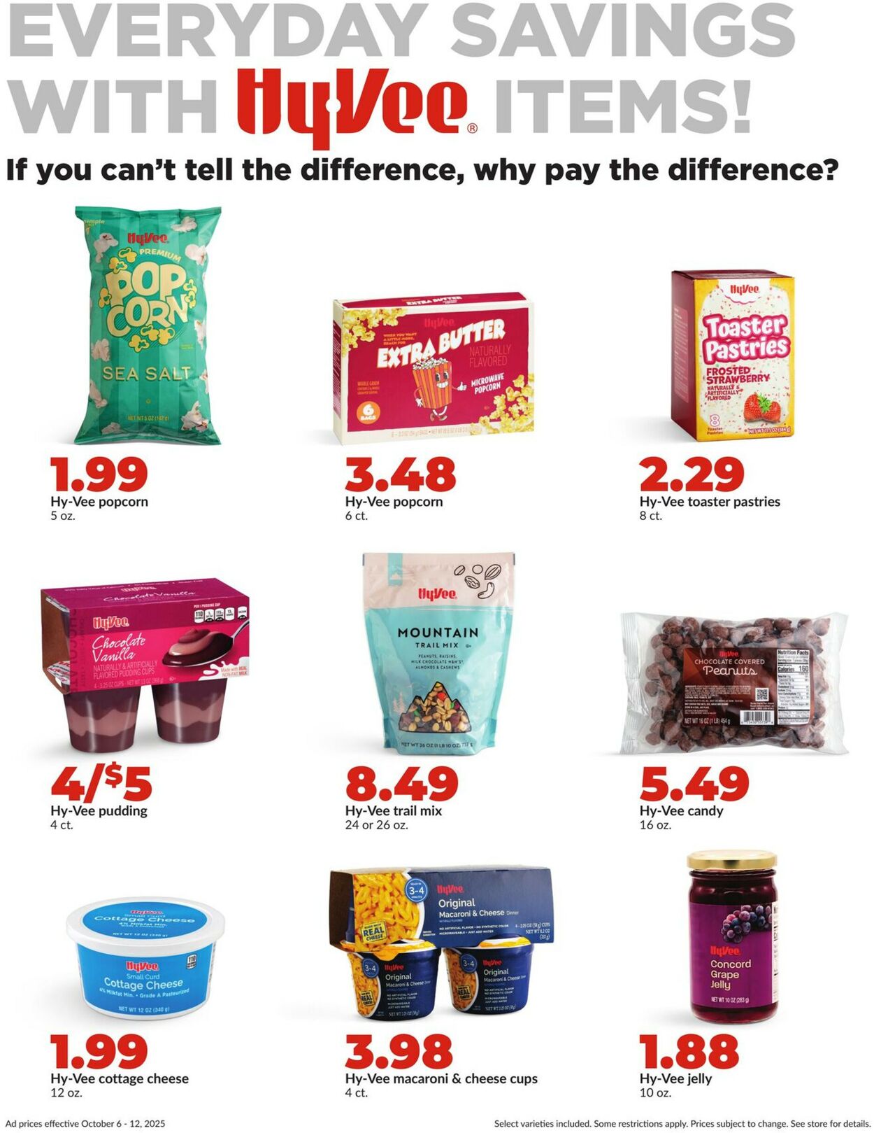 Catalogue HyVee from 10/06/2025