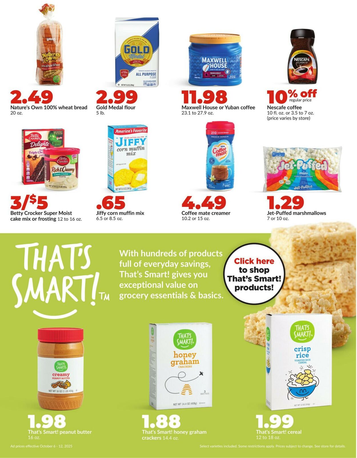 Catalogue HyVee from 10/06/2025