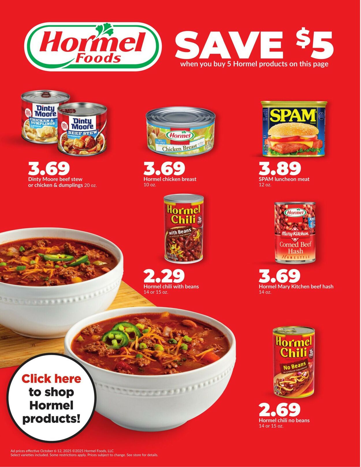 Catalogue HyVee from 10/06/2025