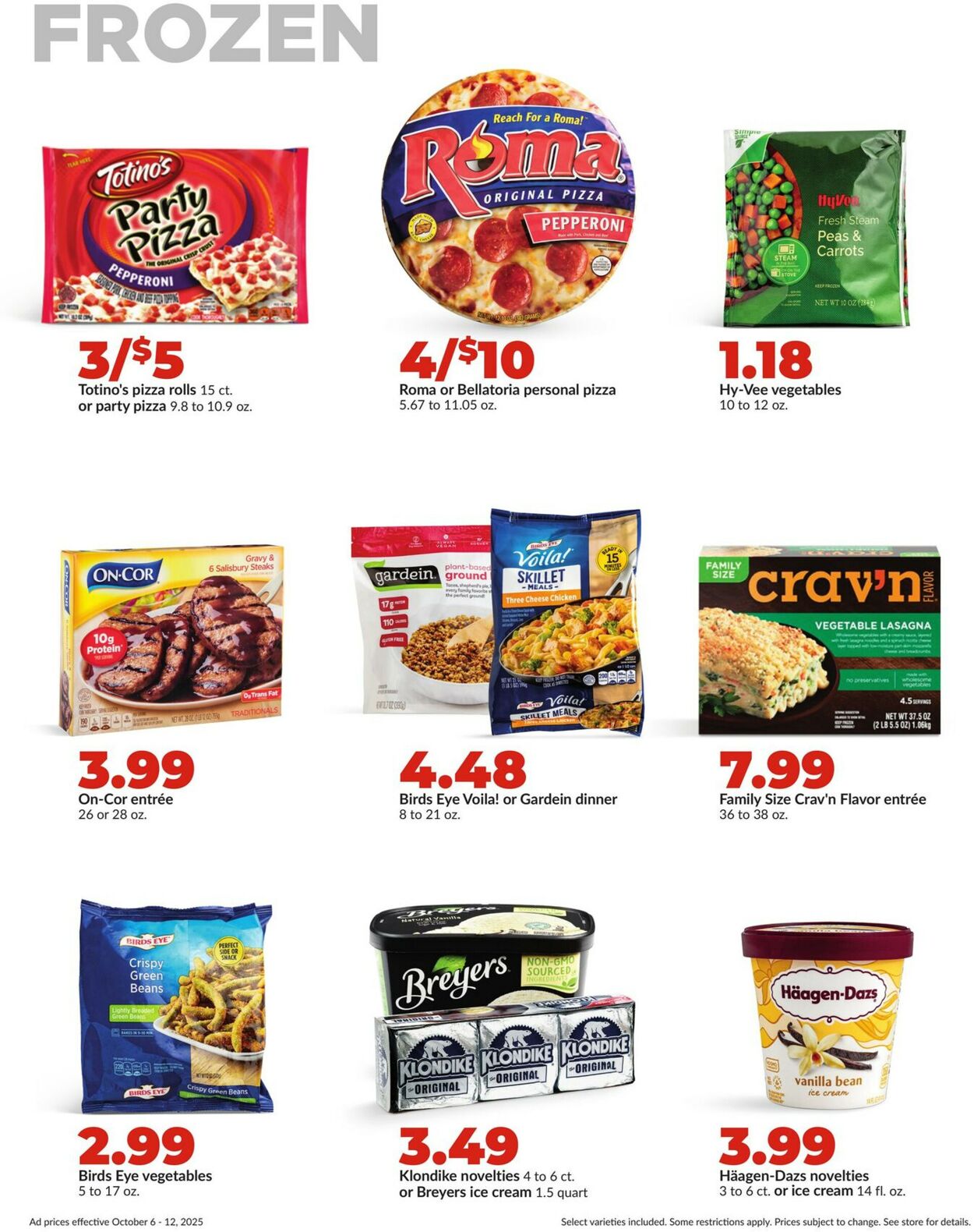 Catalogue HyVee from 10/06/2025