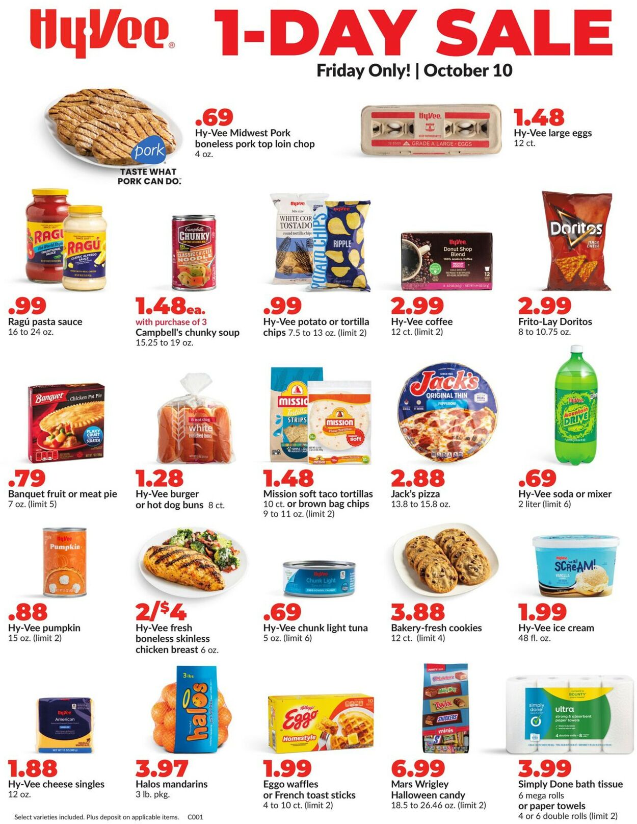 Catalogue HyVee from 10/10/2025