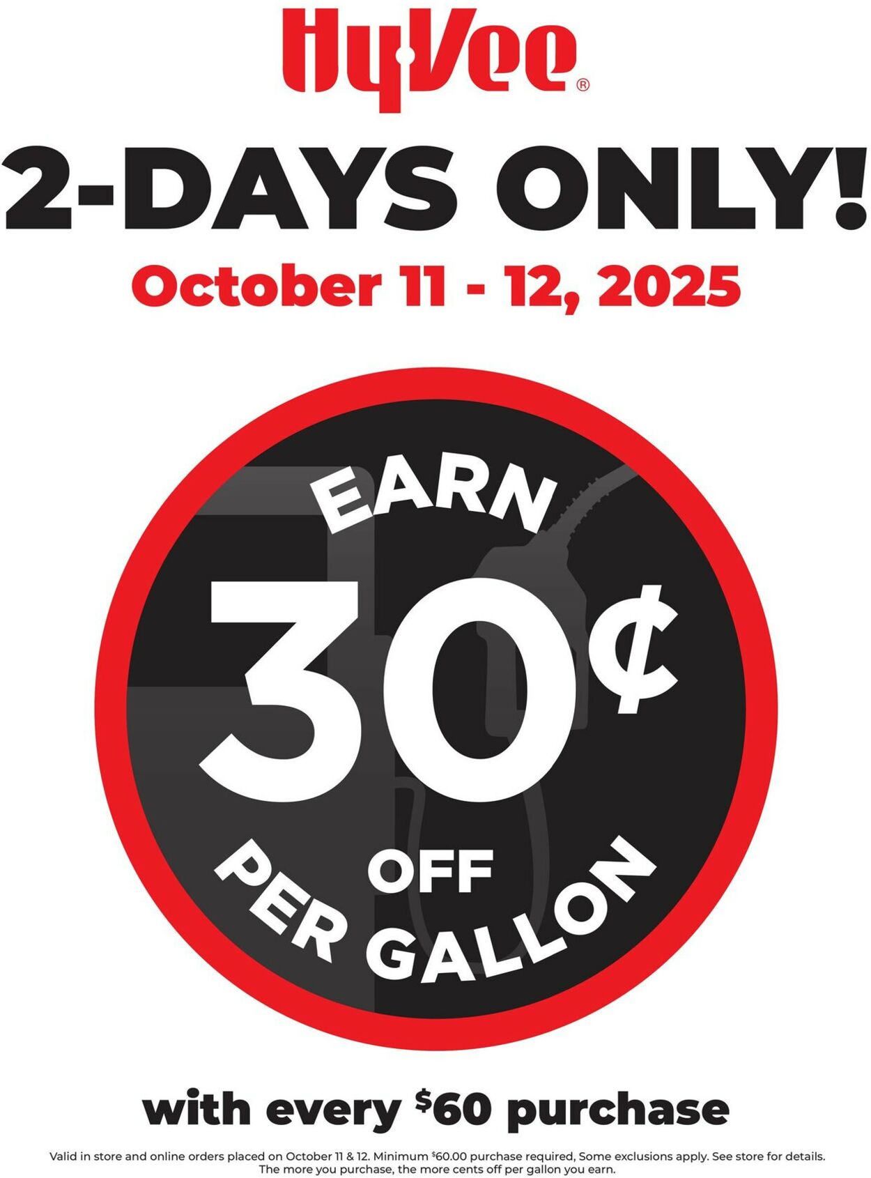 Catalogue HyVee from 10/11/2025