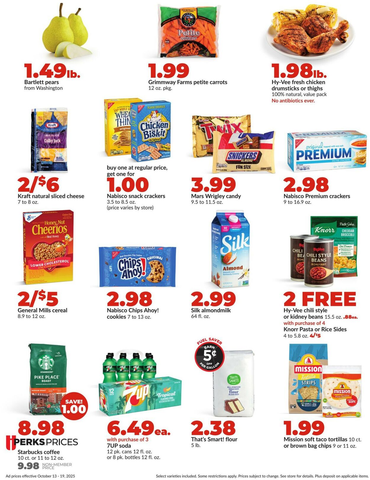Catalogue HyVee from 10/13/2025