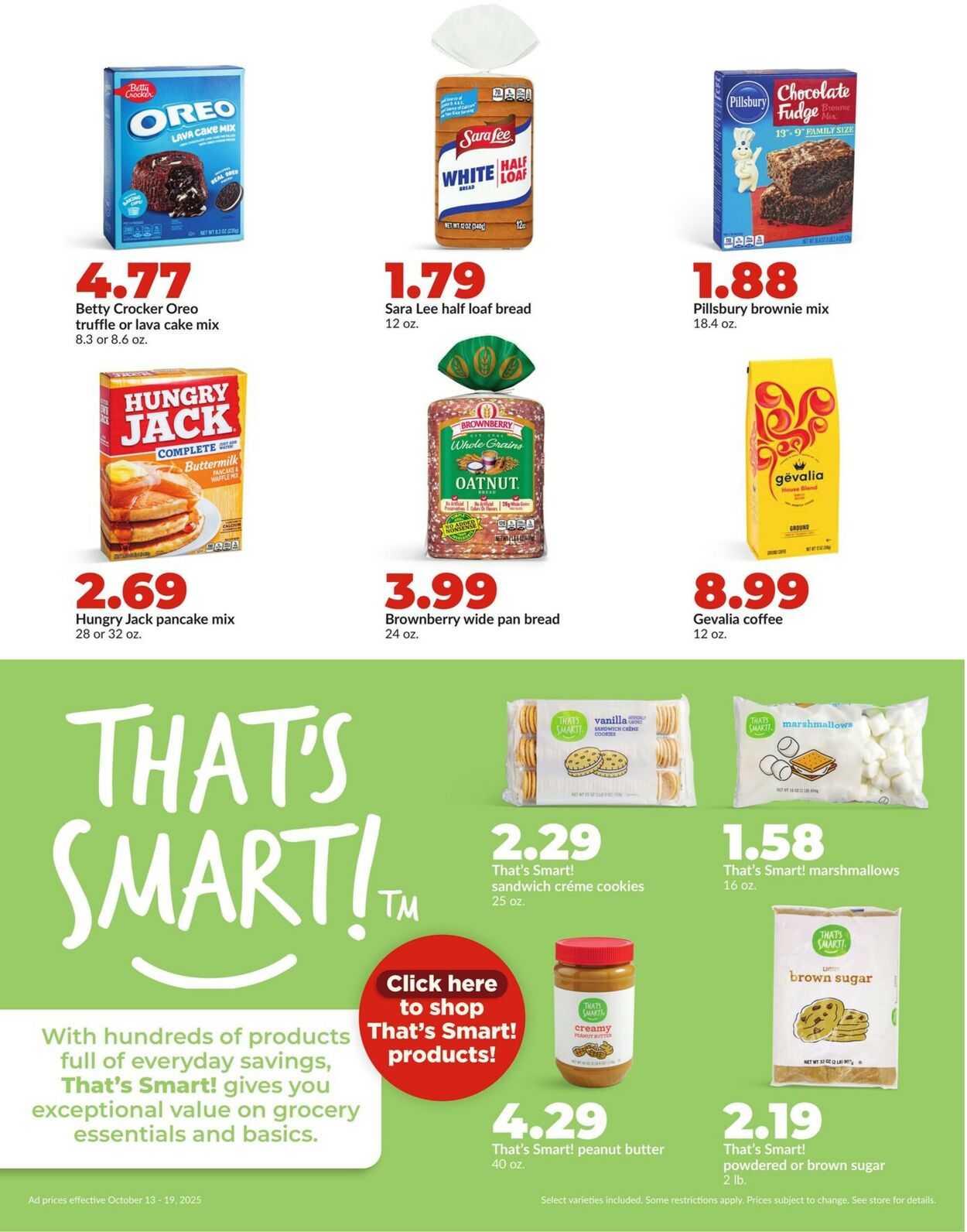 Catalogue HyVee from 10/13/2025