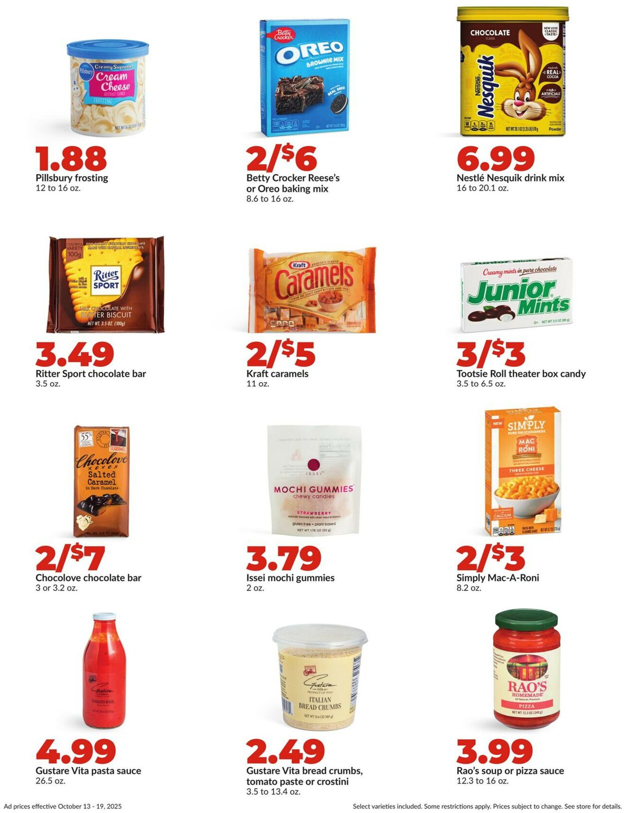 Catalogue HyVee from 10/13/2025