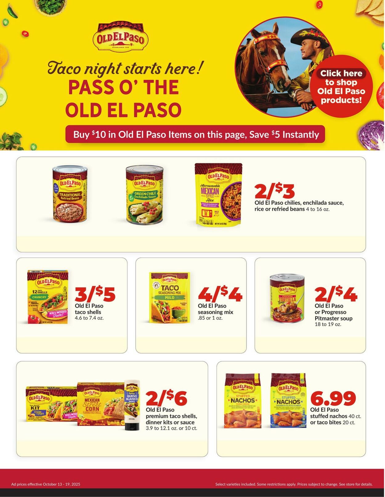 Catalogue HyVee from 10/13/2025