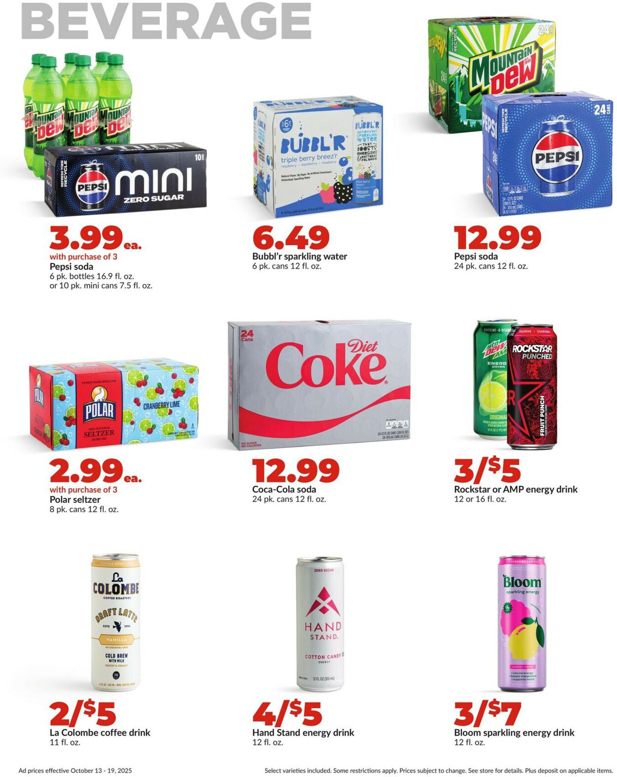 Catalogue HyVee from 10/13/2025