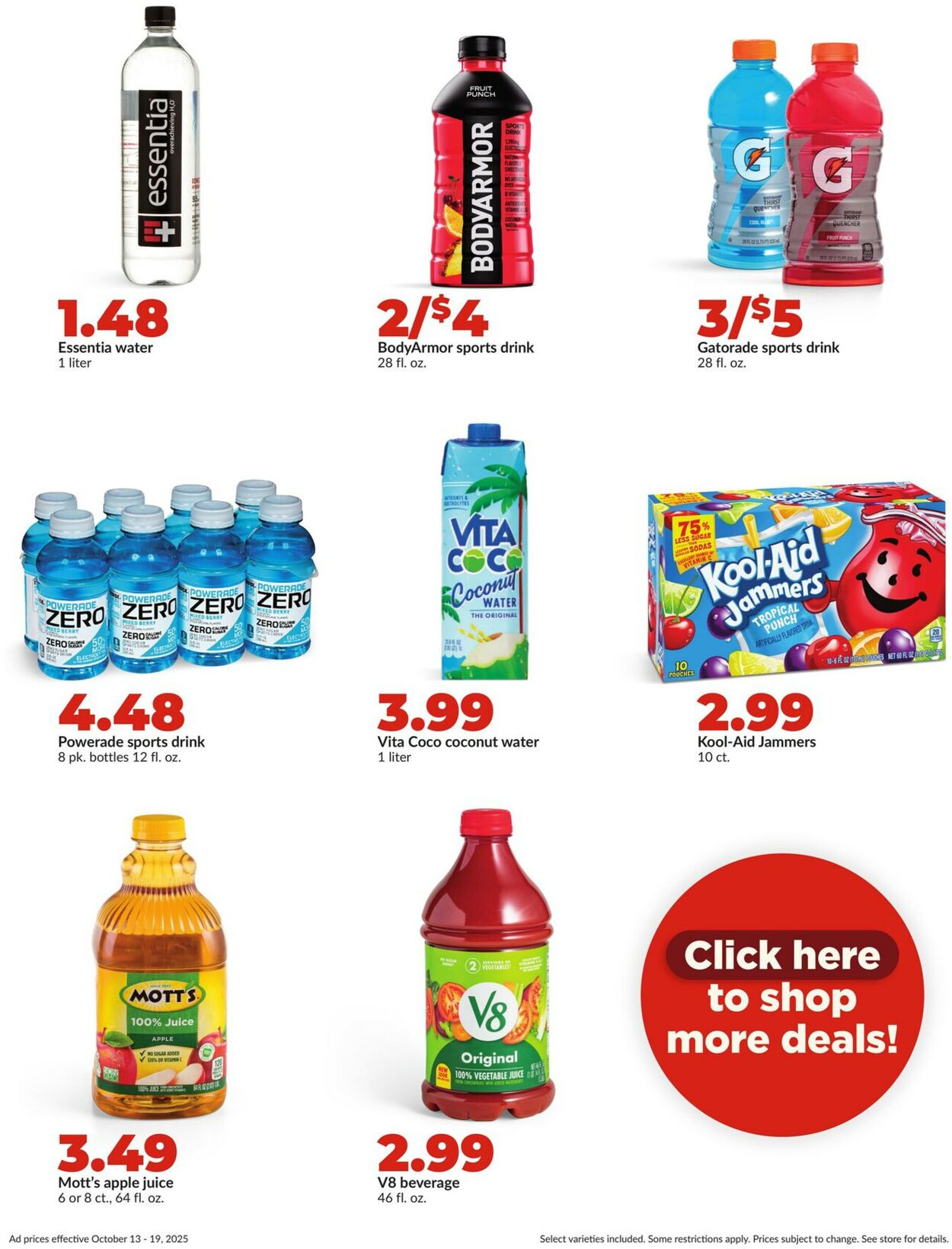 Catalogue HyVee from 10/13/2025