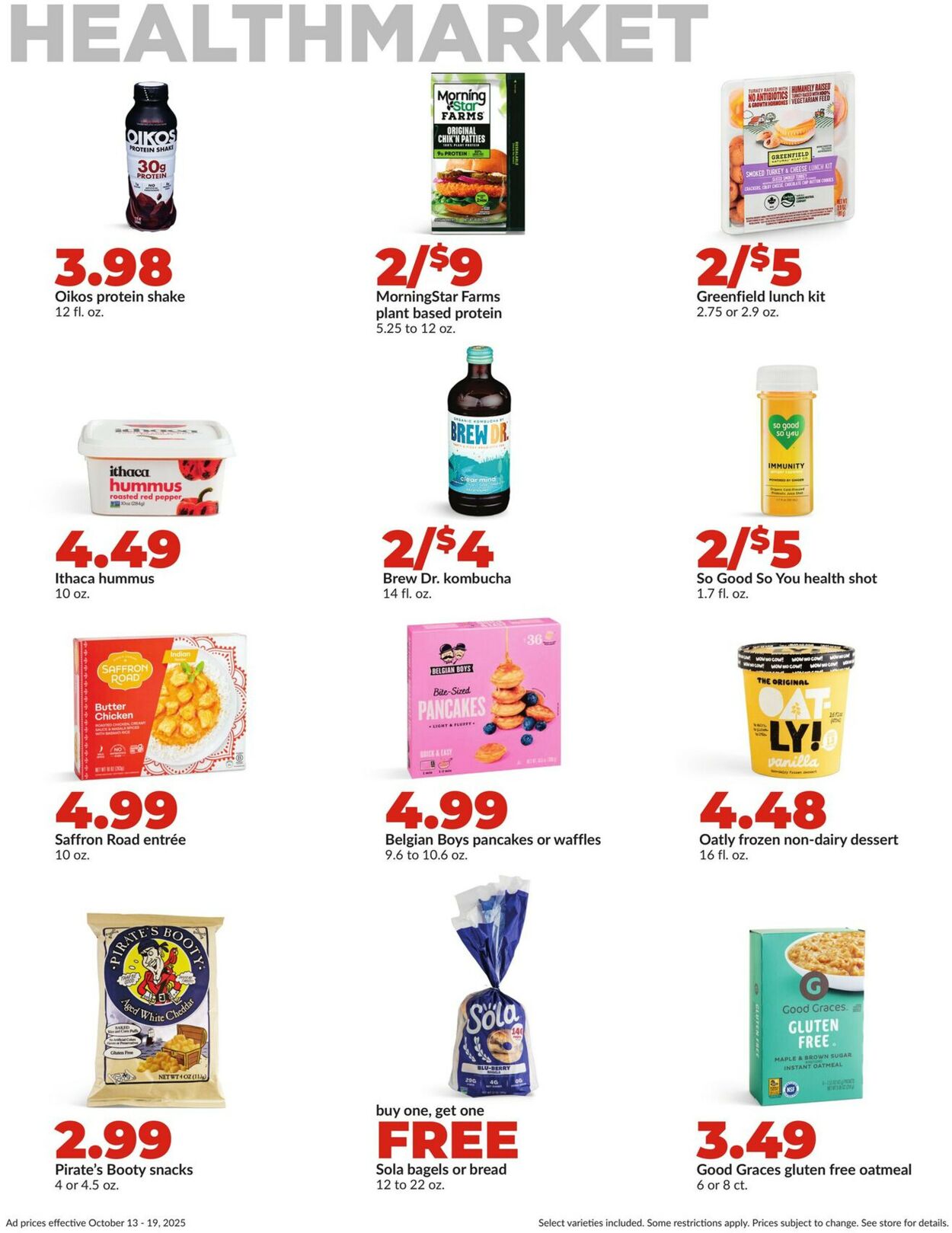 Catalogue HyVee from 10/13/2025