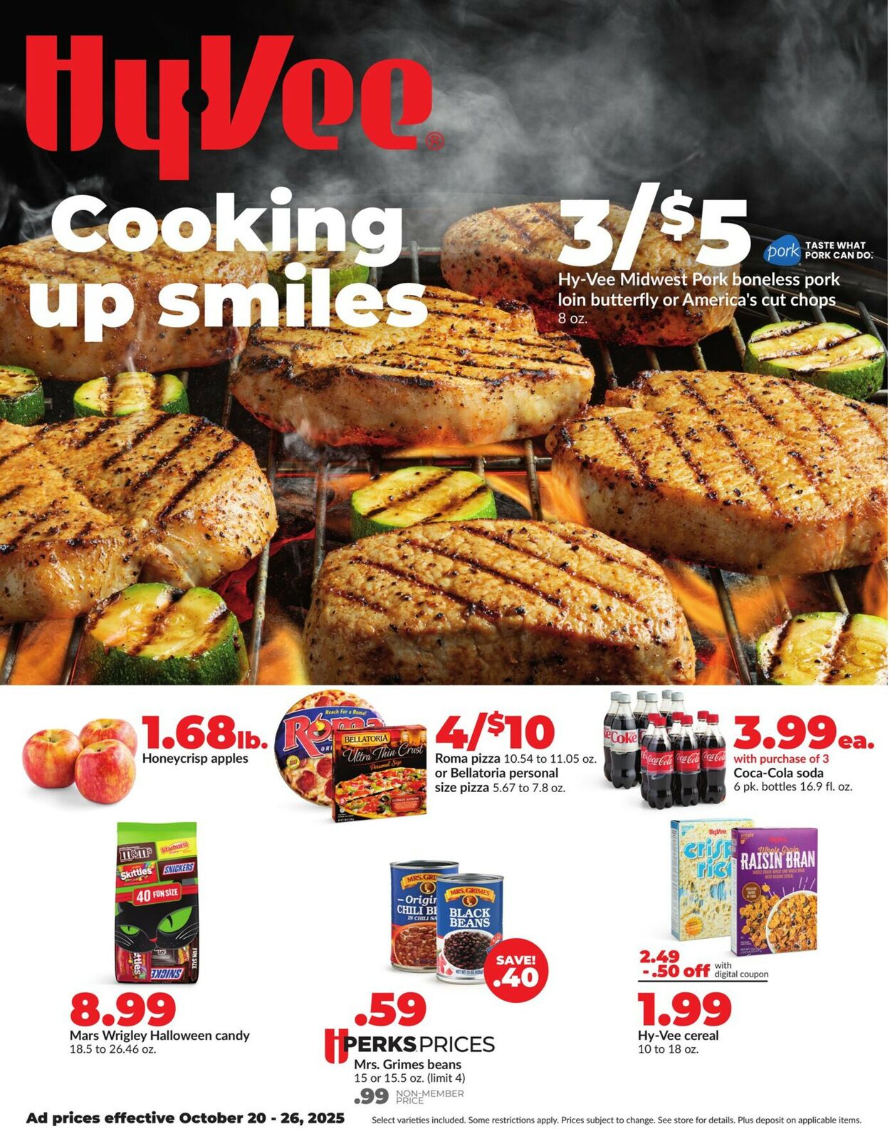 Catalogue HyVee from 10/20/2025