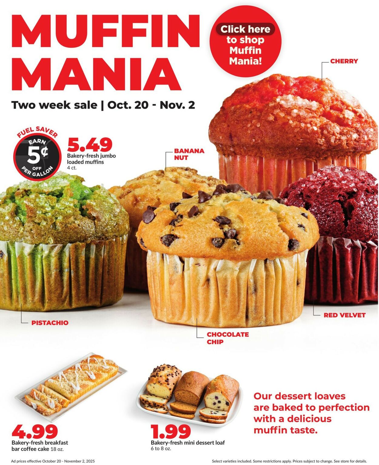 Catalogue HyVee from 10/20/2025