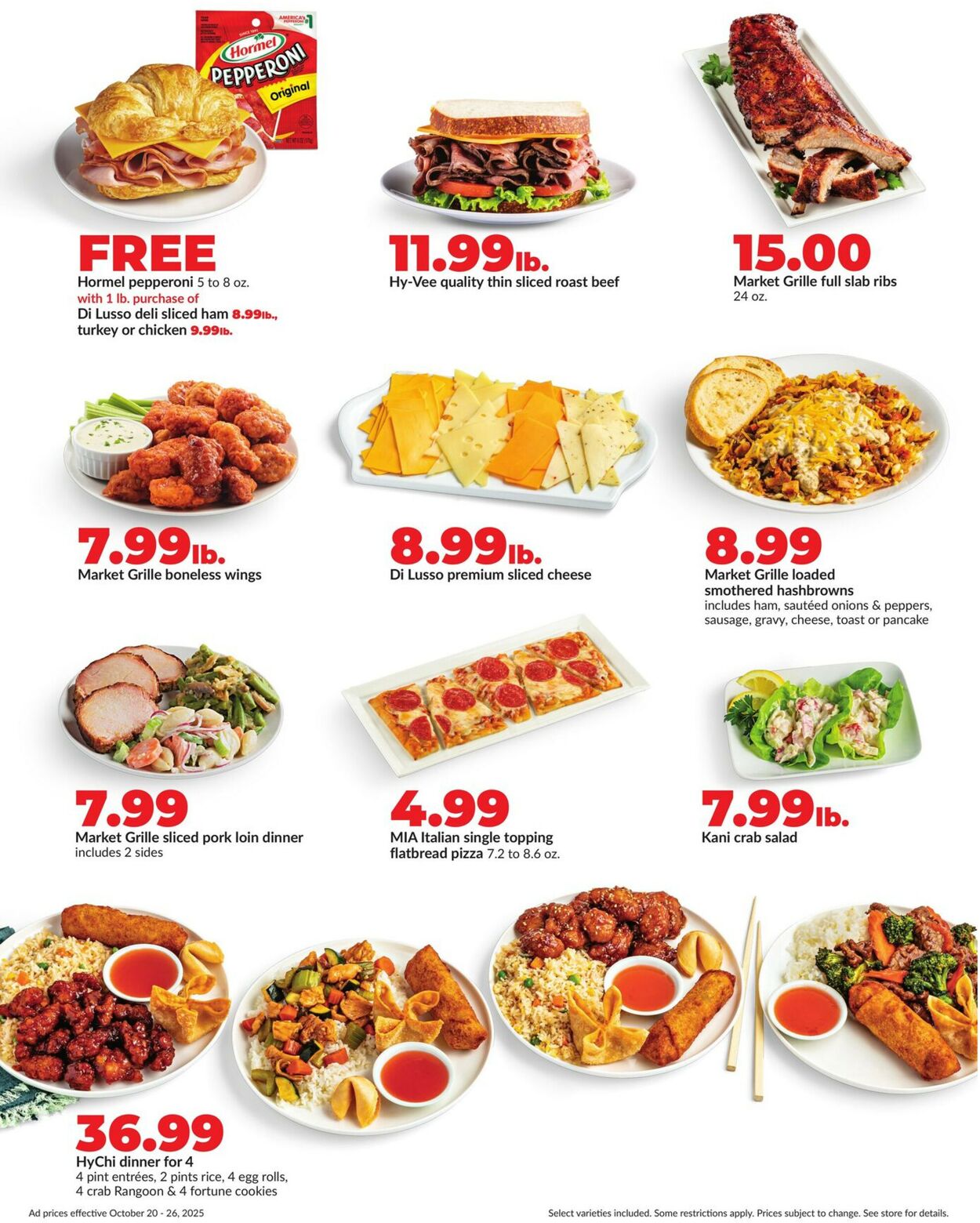Catalogue HyVee from 10/20/2025