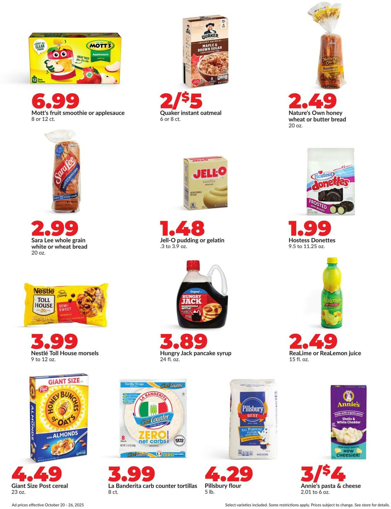 Catalogue HyVee from 10/20/2025