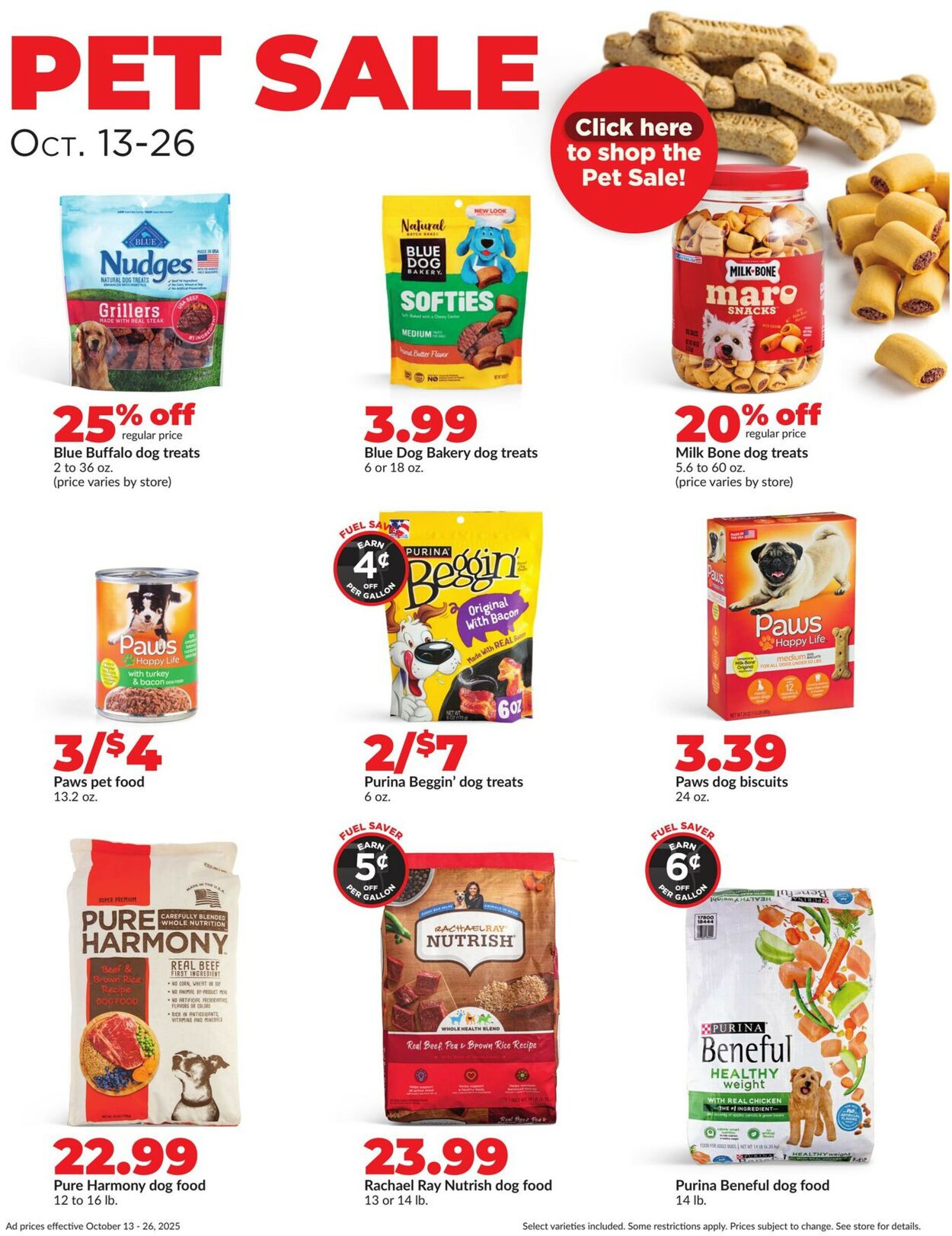 Catalogue HyVee from 10/20/2025