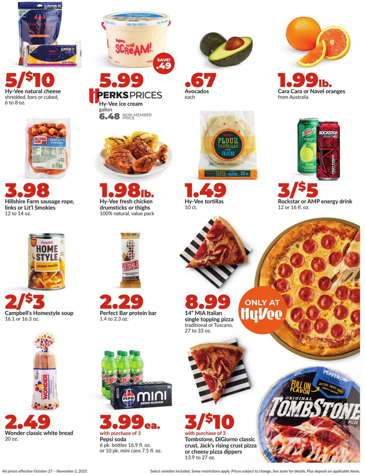 Catalogue HyVee from 10/27/2025