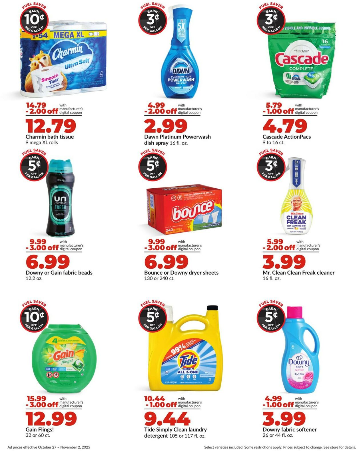 Catalogue HyVee from 10/27/2025