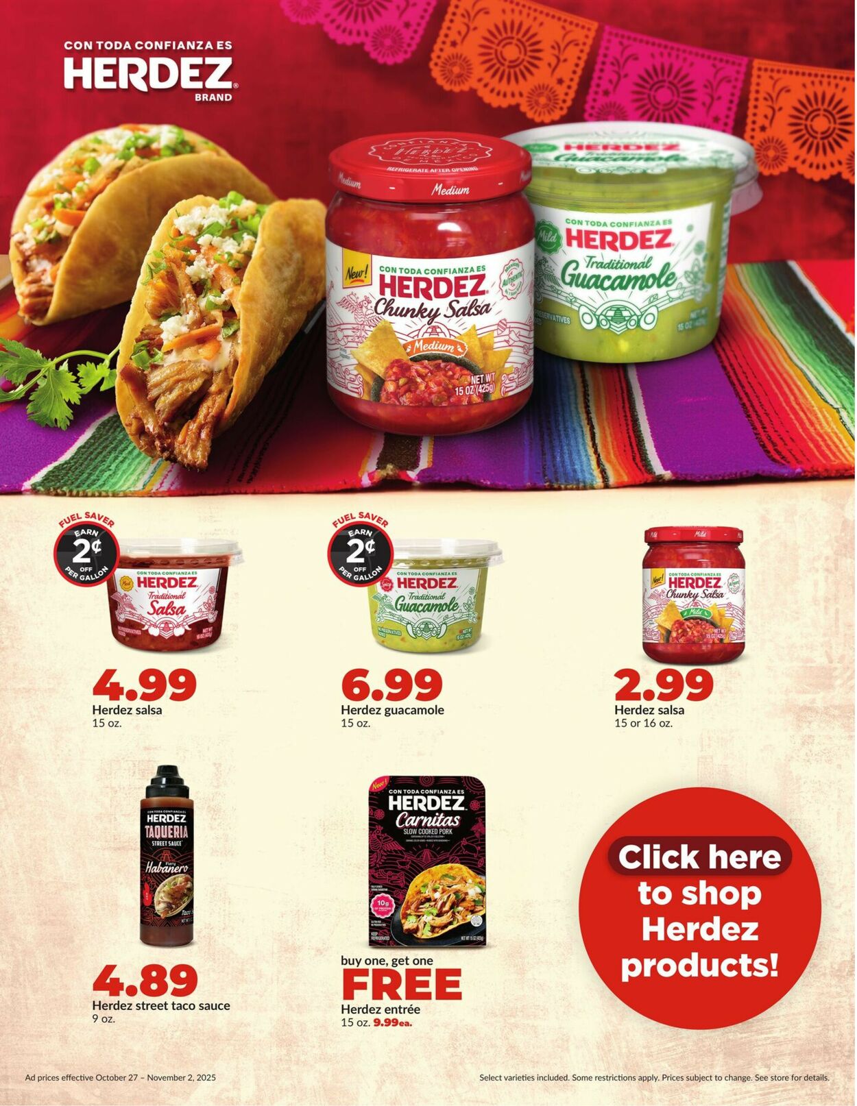 Catalogue HyVee from 10/27/2025