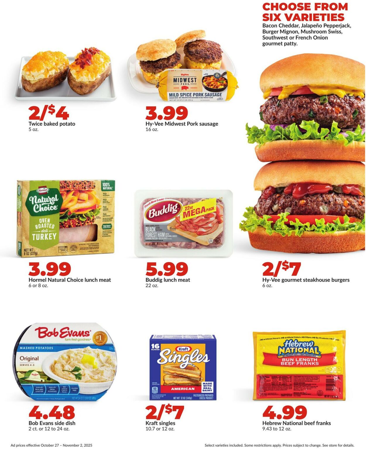 Catalogue HyVee from 10/27/2025