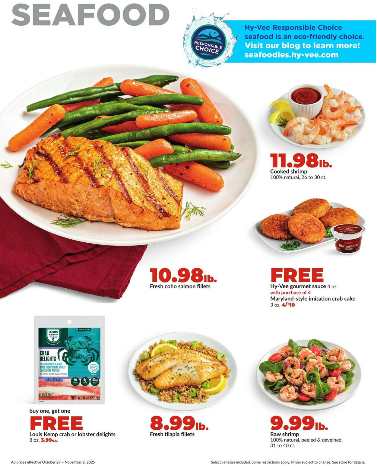 Catalogue HyVee from 10/27/2025