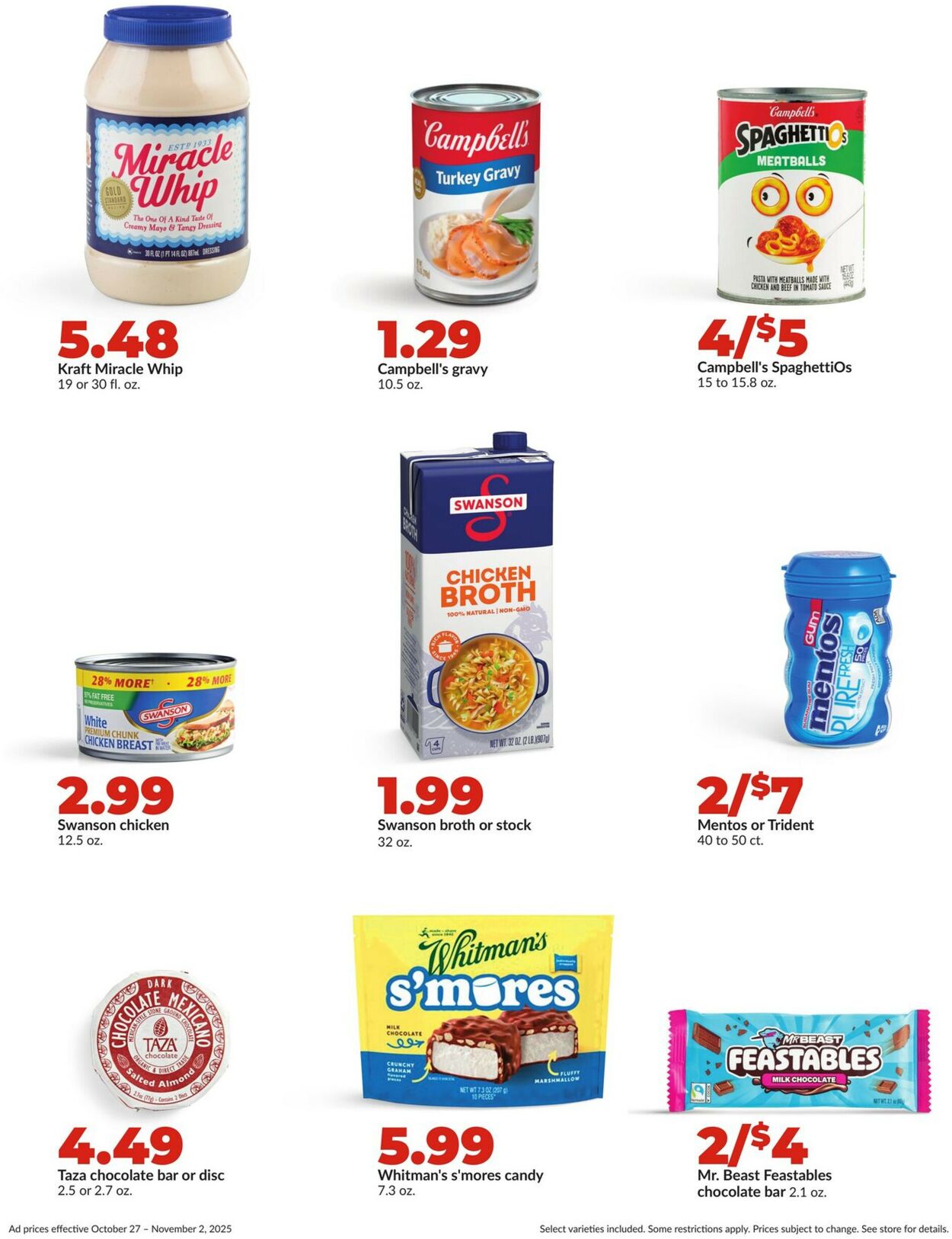 Catalogue HyVee from 10/27/2025