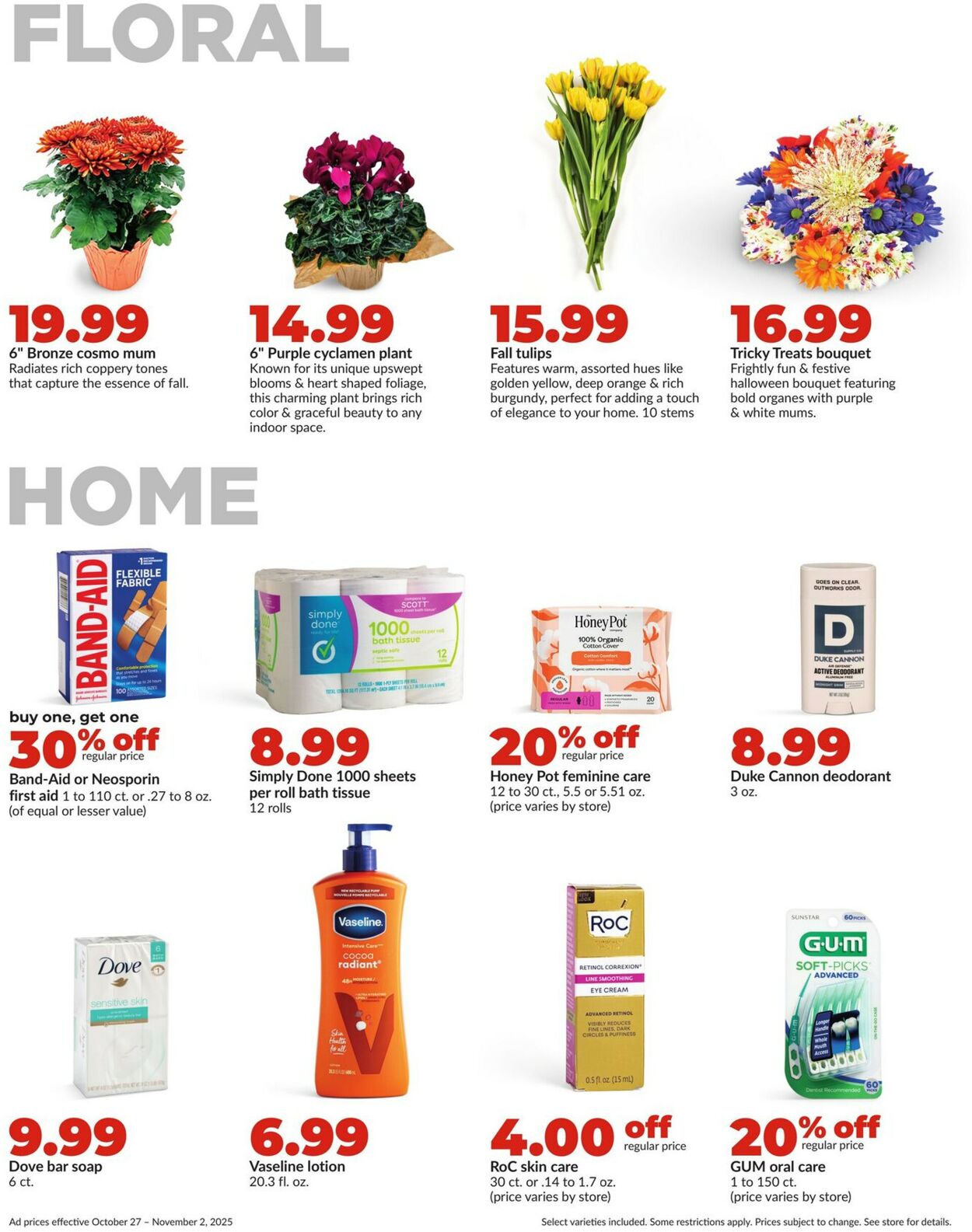 Catalogue HyVee from 10/27/2025