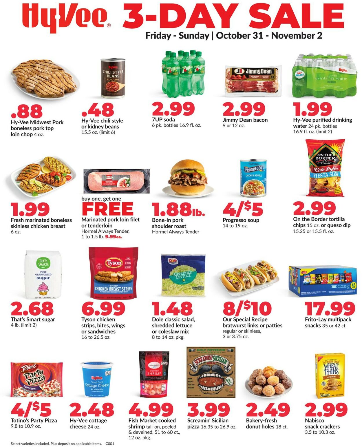 Catalogue HyVee from 10/31/2025