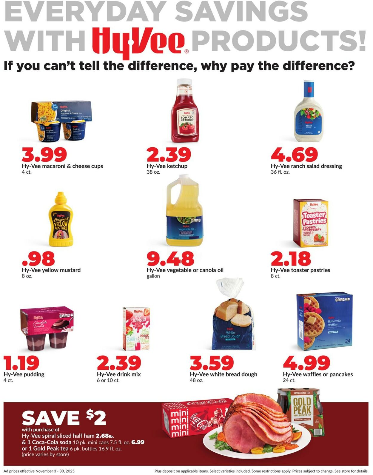 Catalogue HyVee from 11/03/2025