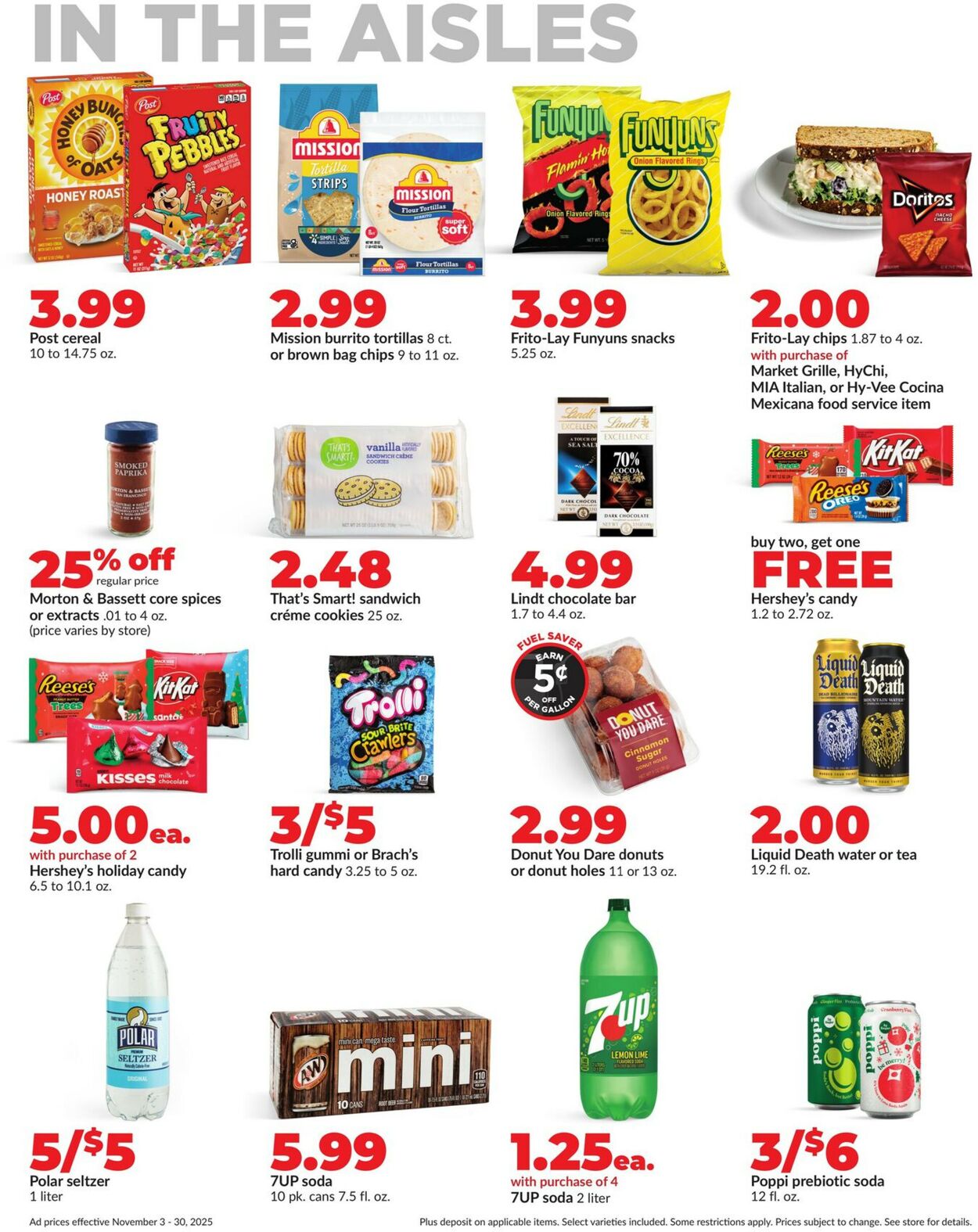 Catalogue HyVee from 11/03/2025
