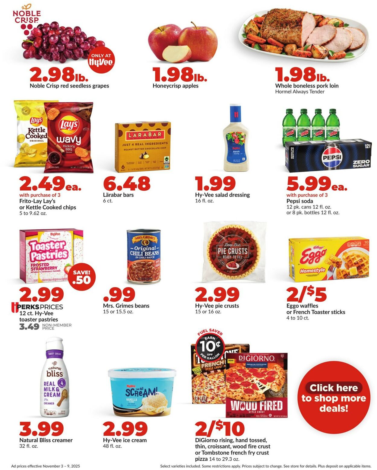 Catalogue HyVee from 11/03/2025