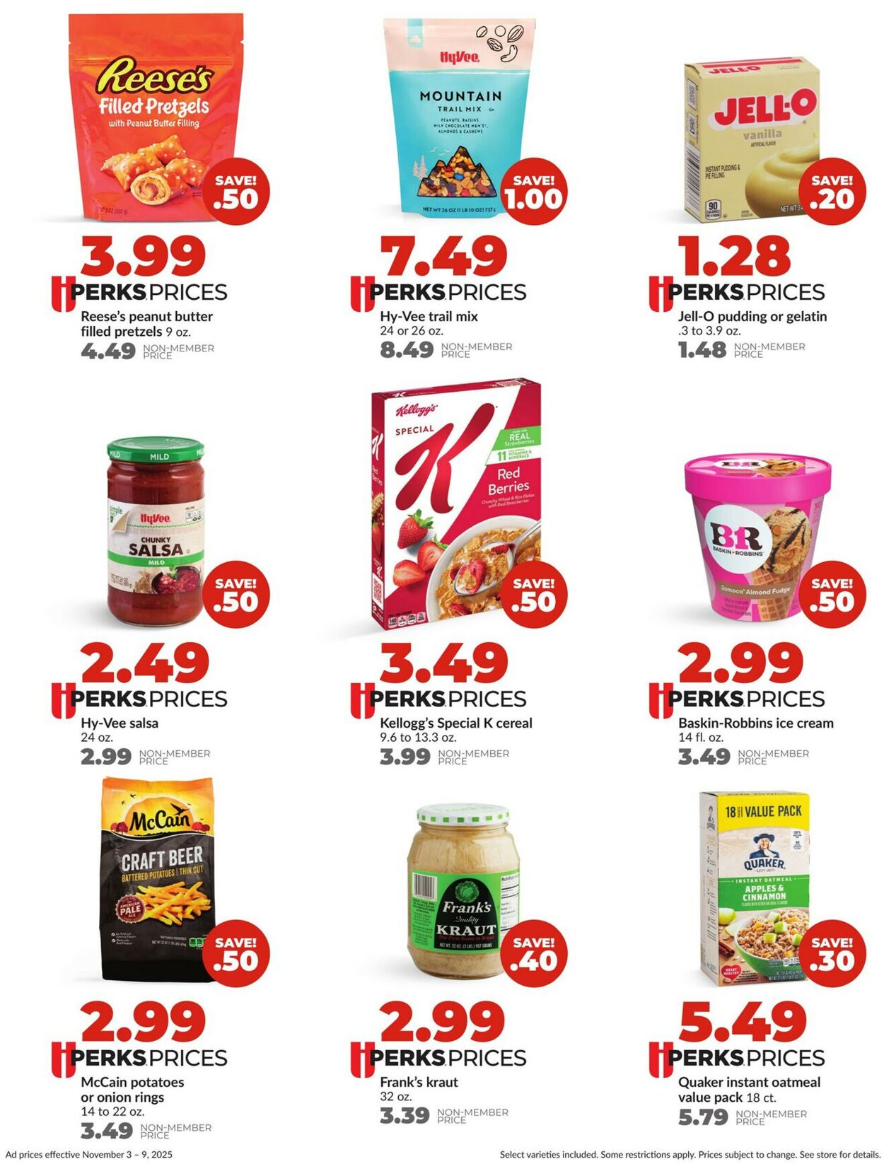 Catalogue HyVee from 11/03/2025