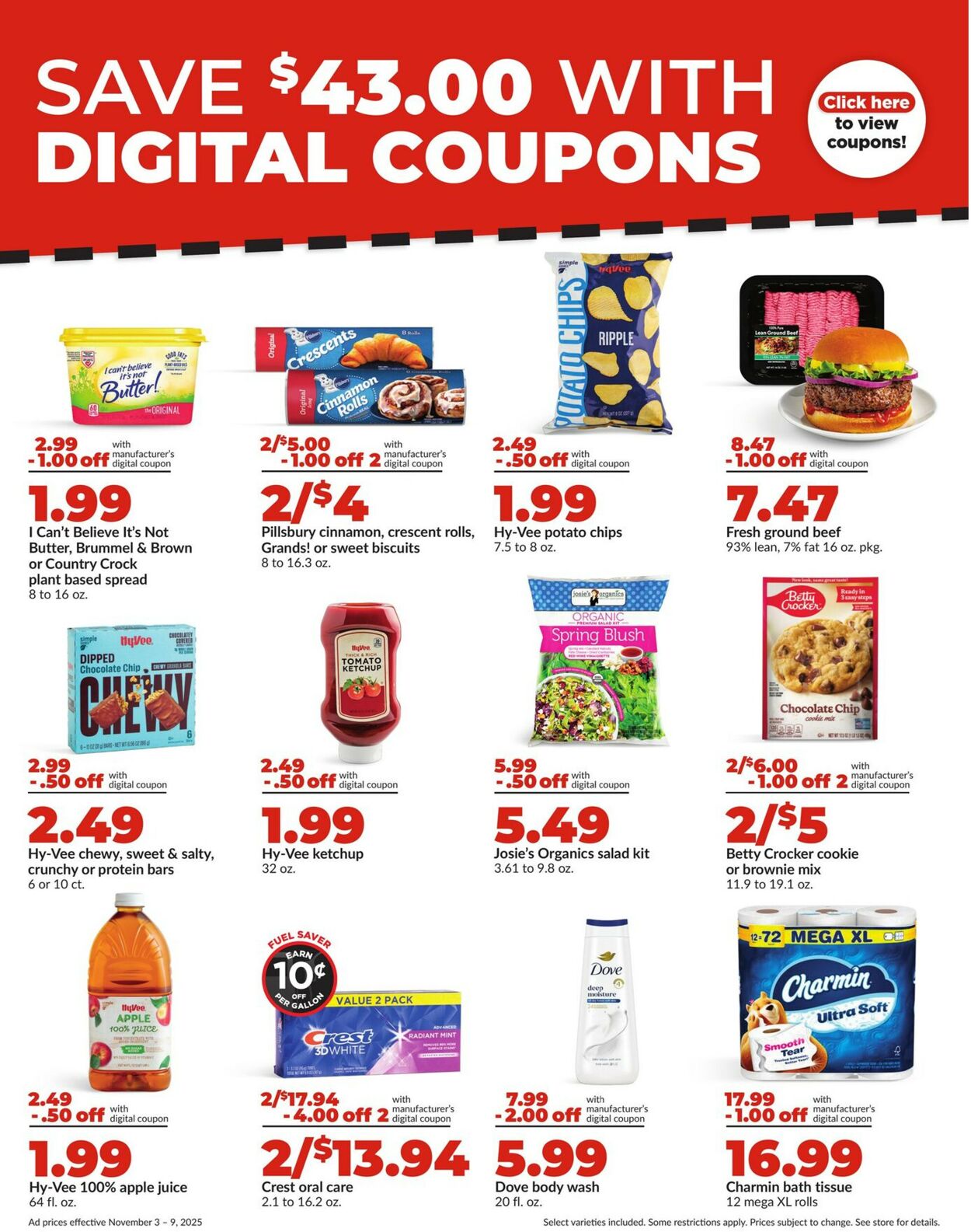 Catalogue HyVee from 11/03/2025