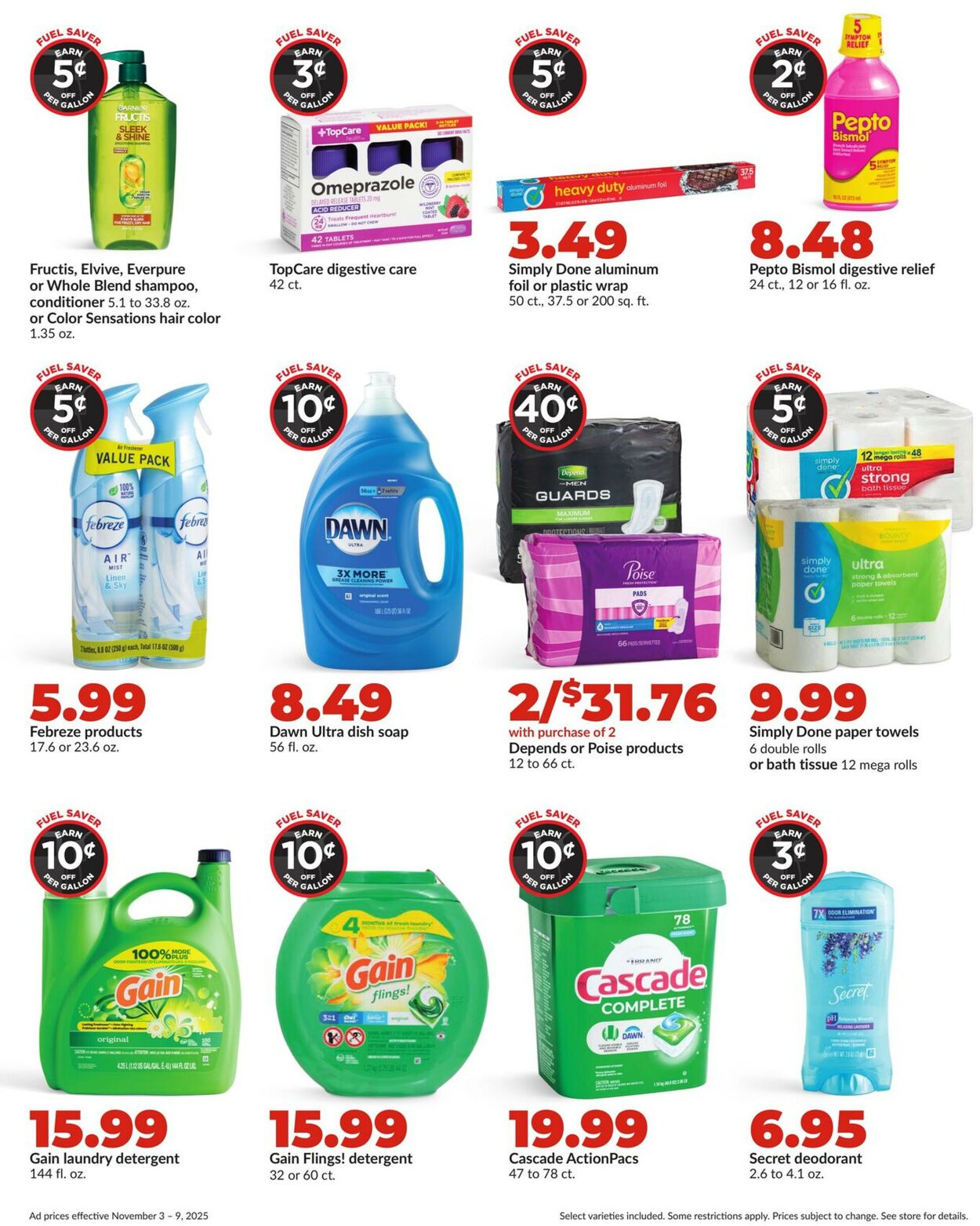 Catalogue HyVee from 11/03/2025