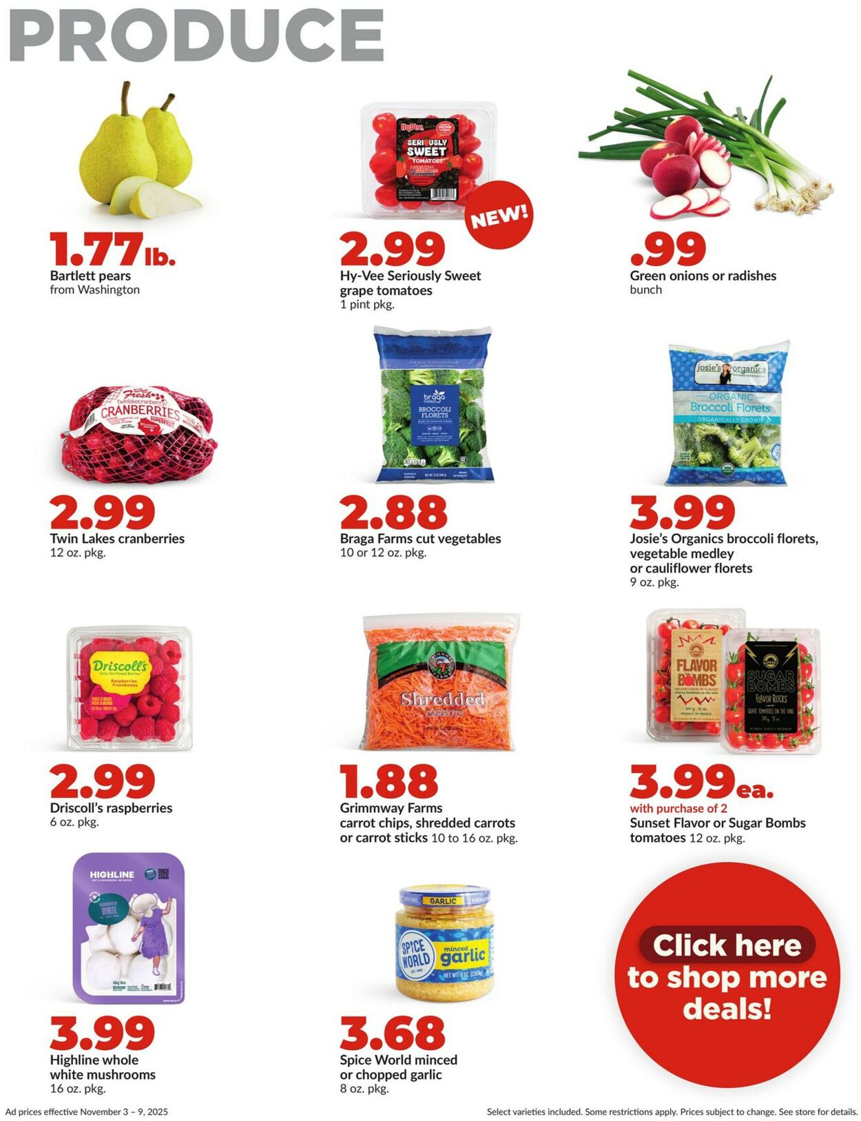 Catalogue HyVee from 11/03/2025