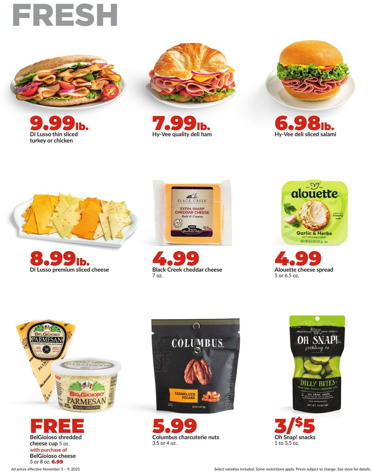 Catalogue HyVee from 11/03/2025