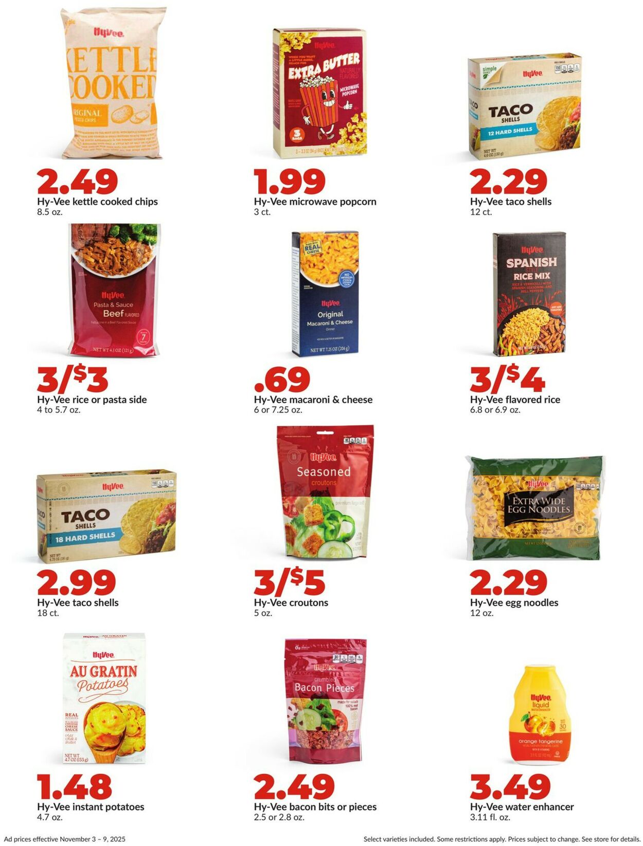 Catalogue HyVee from 11/03/2025