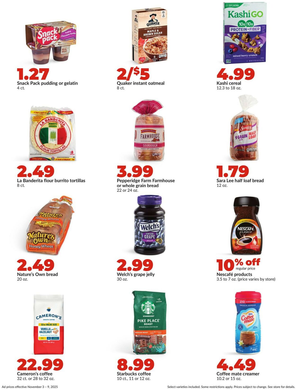 Catalogue HyVee from 11/03/2025