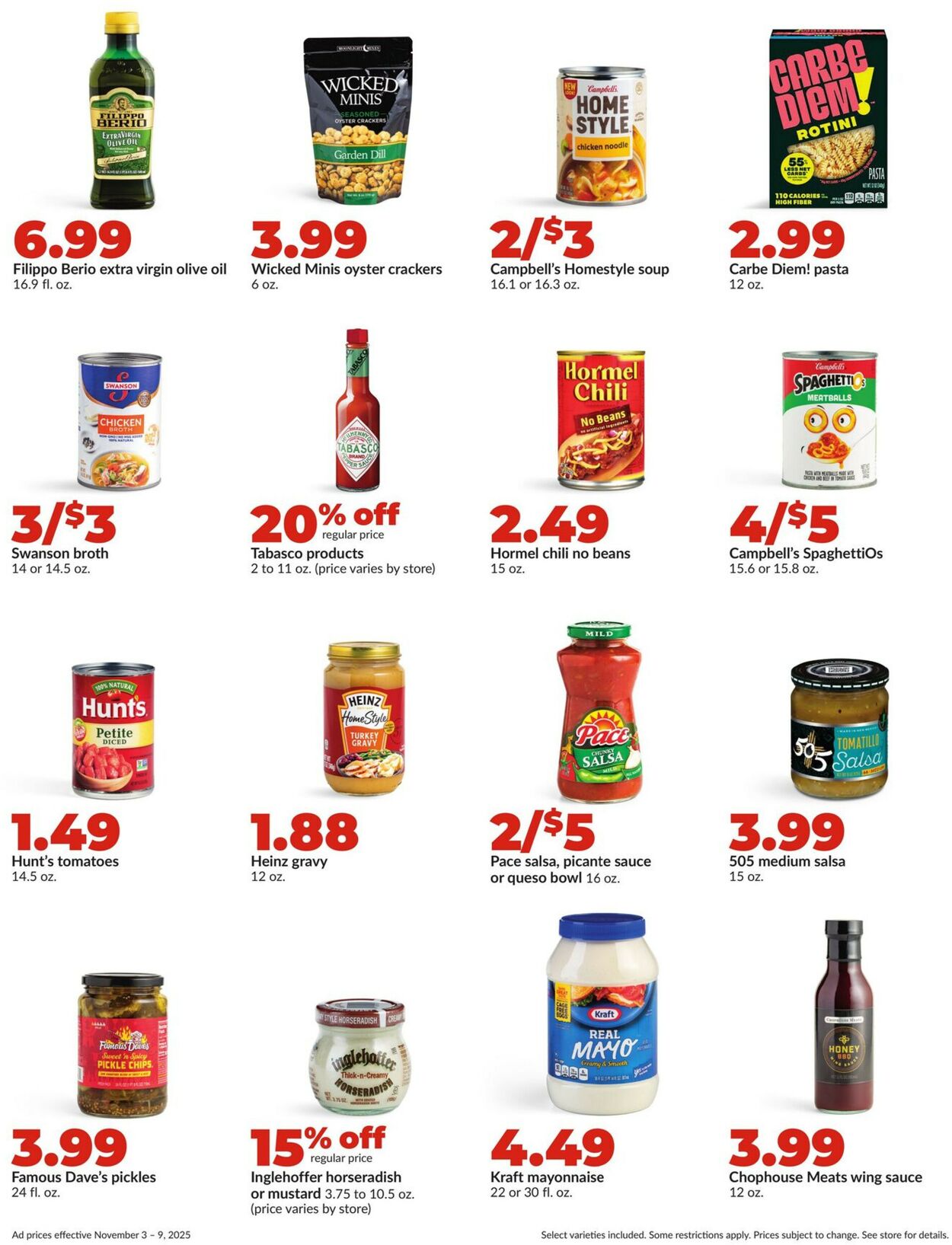 Catalogue HyVee from 11/03/2025