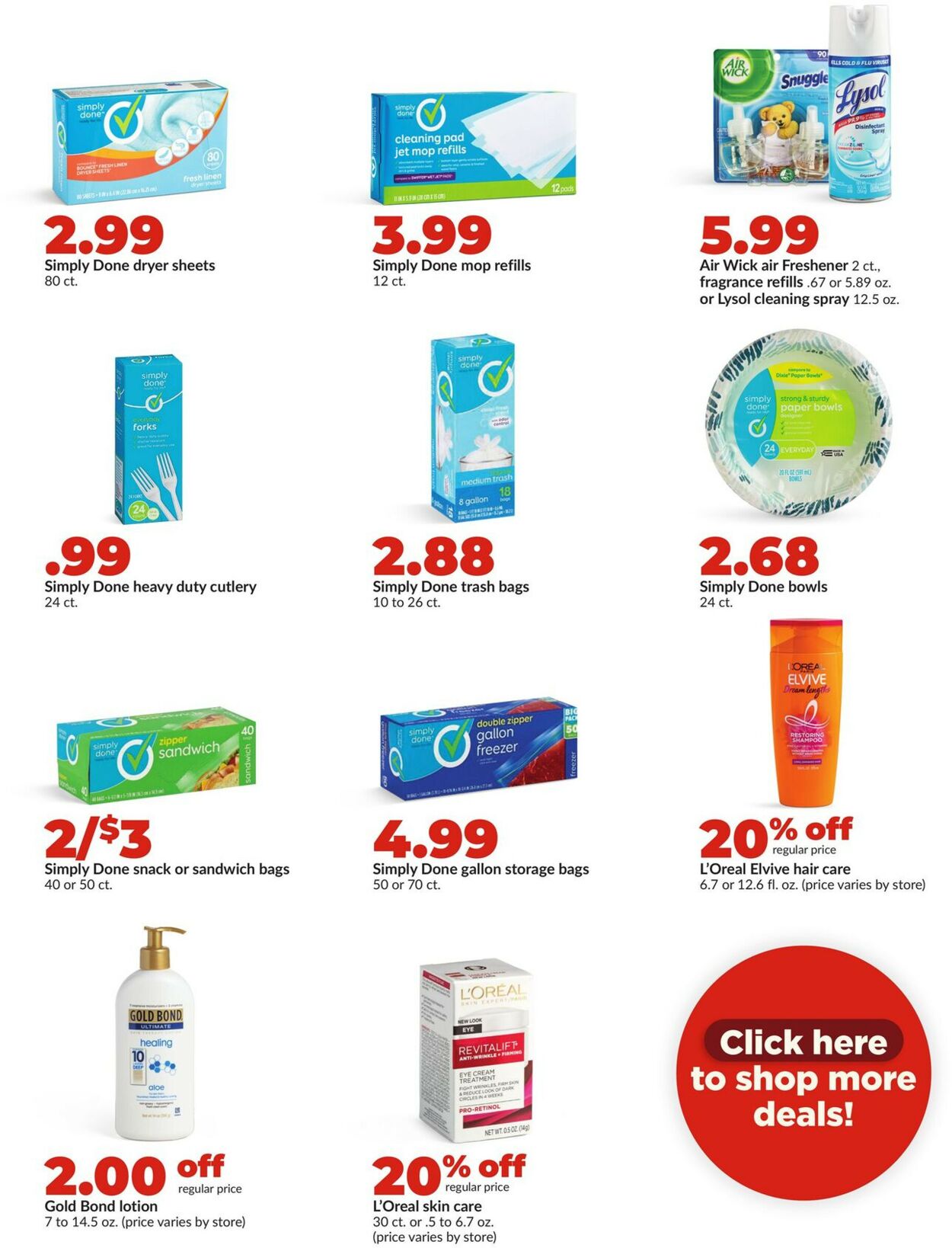 Catalogue HyVee from 11/03/2025