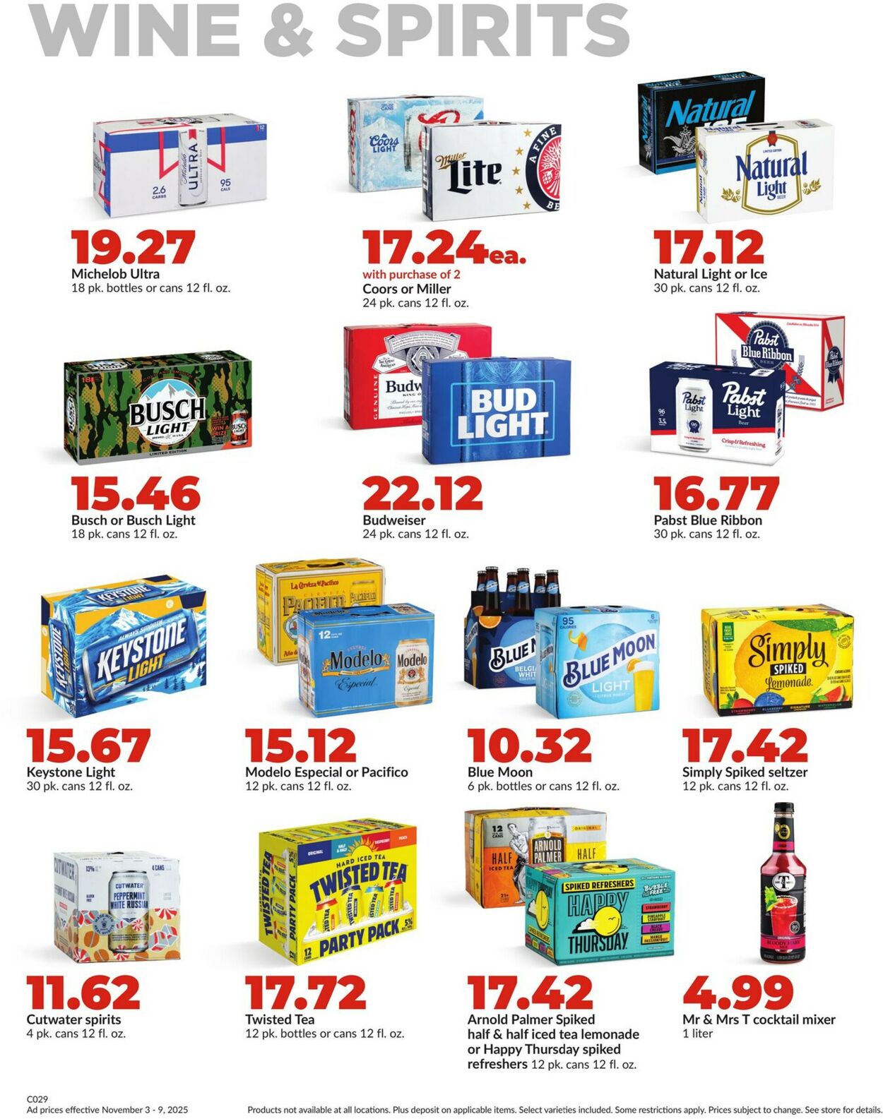 Catalogue HyVee from 11/03/2025