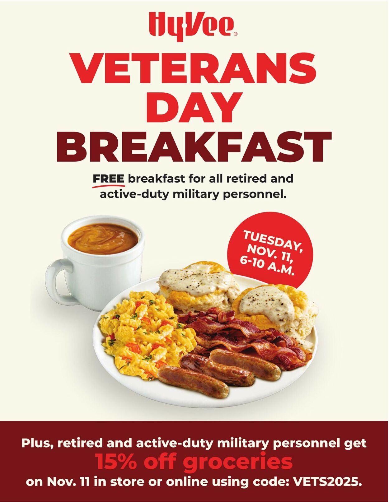 Catalogue HyVee from 11/10/2025