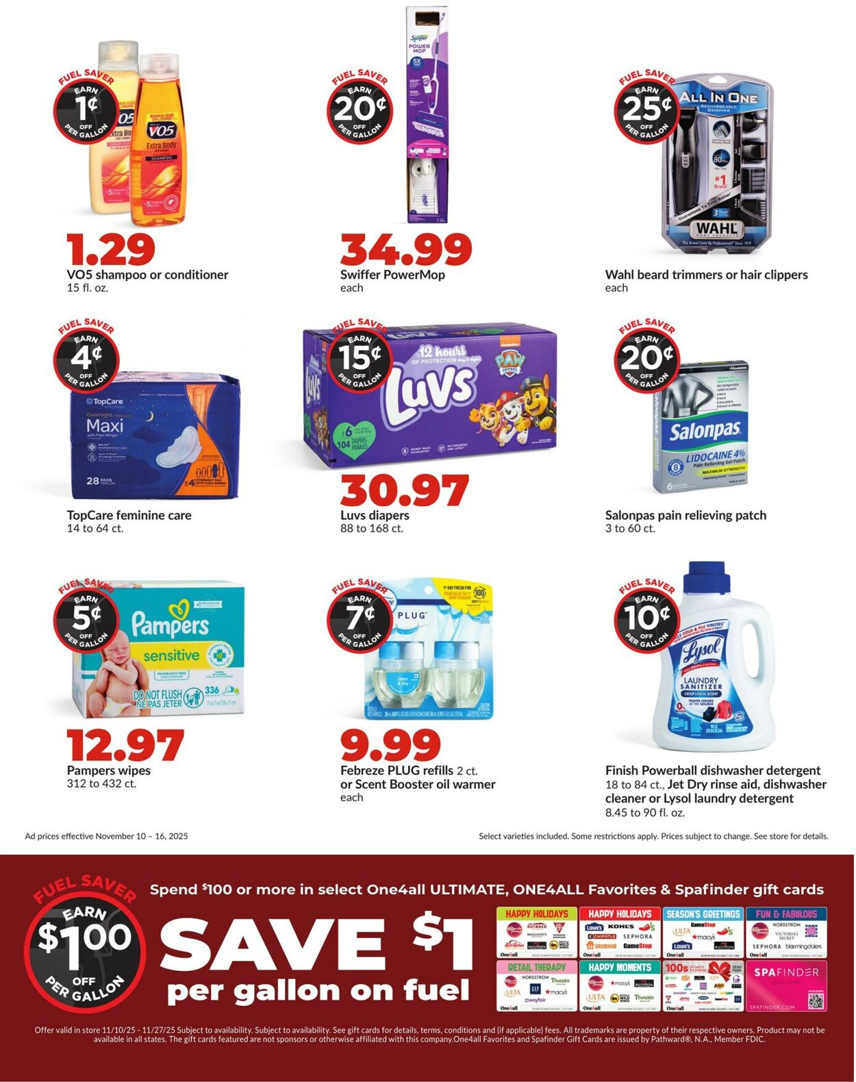 Catalogue HyVee from 11/10/2025