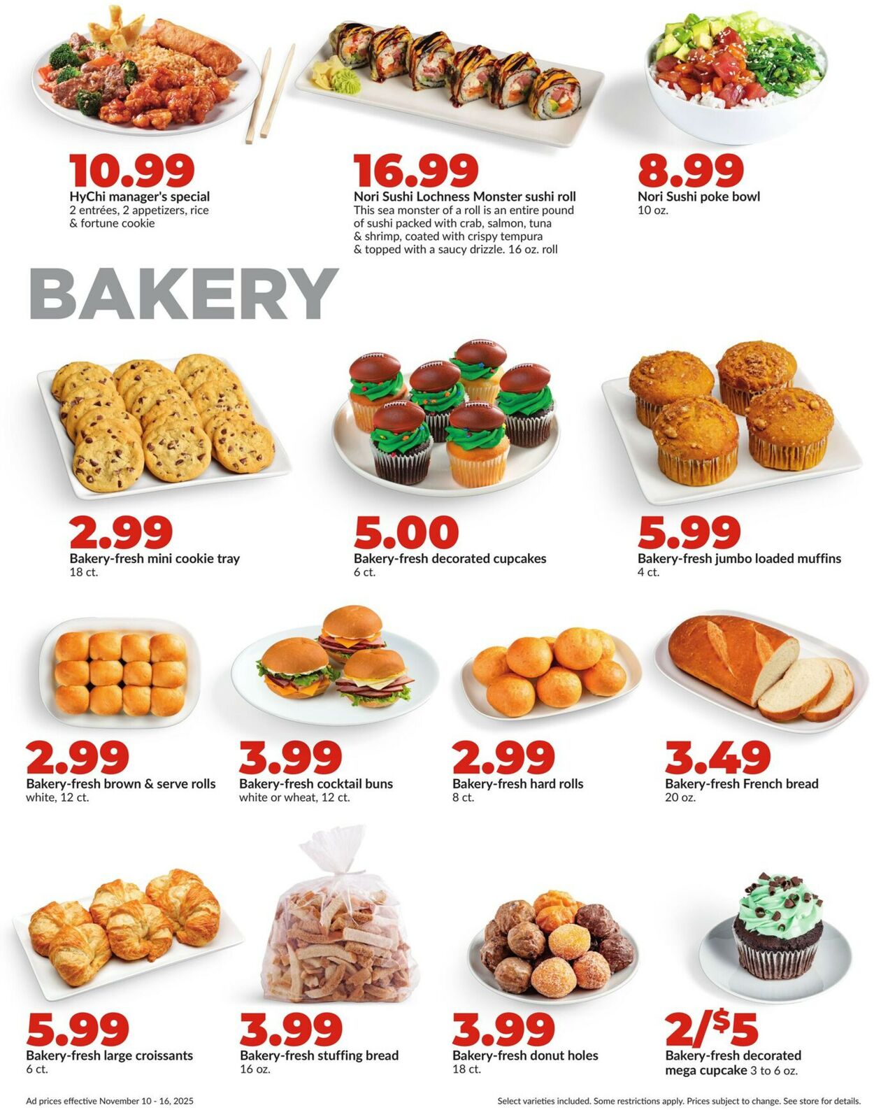 Catalogue HyVee from 11/10/2025