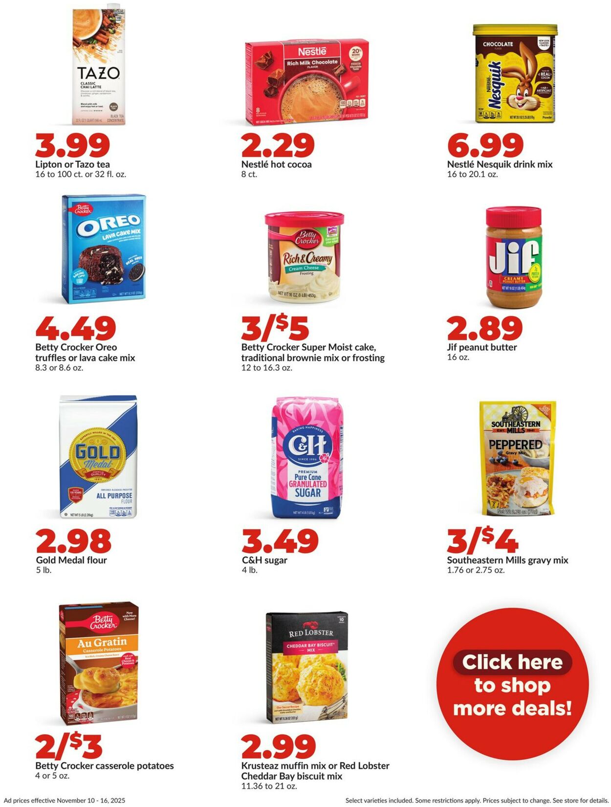 Catalogue HyVee from 11/10/2025
