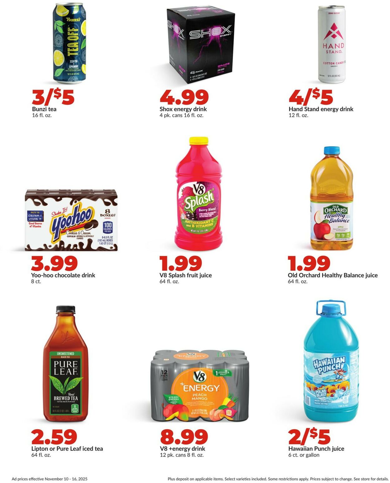 Catalogue HyVee from 11/10/2025