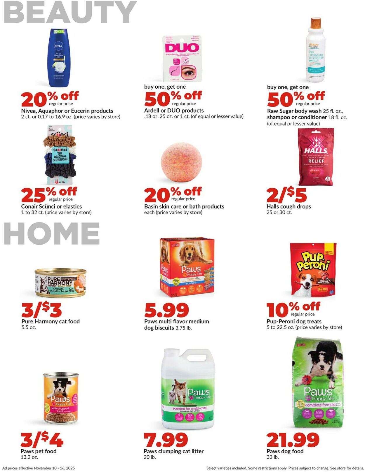 Catalogue HyVee from 11/10/2025